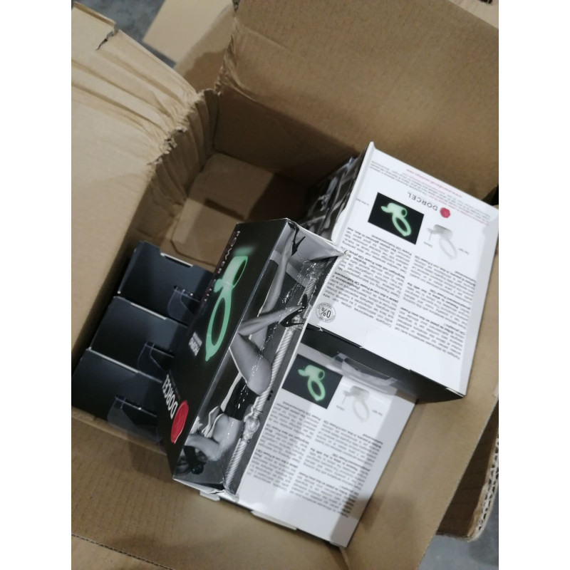 Ерекційне кільце Dorcel Power Clit White PHOSPHO (пом'ята упаковка)