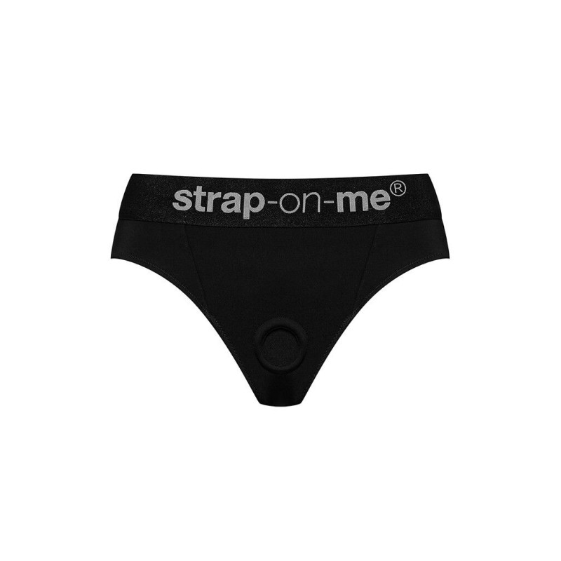 Трусы-стринги для страпона Strap-On-Me HEROINE HARNESS - L (мятая упаковка)