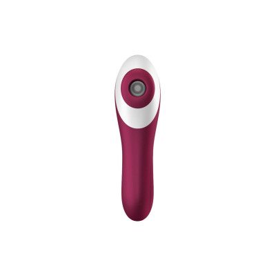 Вакуумный клиторальный стимулятор Satisfyer Dual Crush Wine Red (трещина во вкладыше)