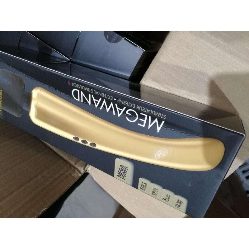 Потужний вібромасажер Dorcel MEGAWAND Gold (м'ята упаковка)
