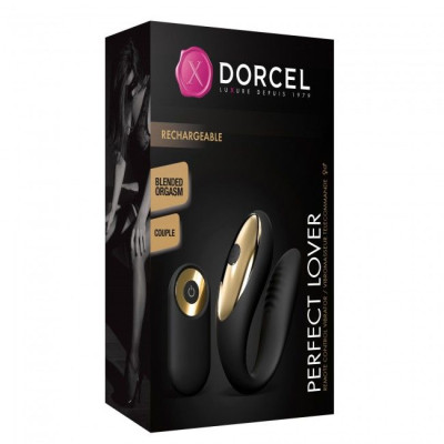 Вібратор для пар Dorcel PERFECT LOVER з пультом дистанційного керування (пом'ята упаковка)