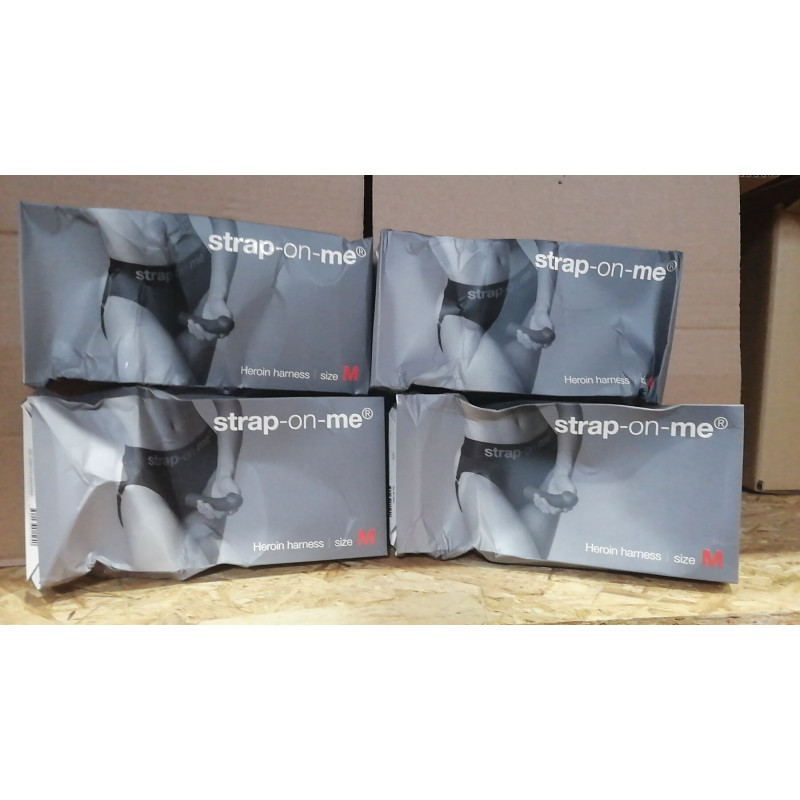 Труси-стрінги для страпона Strap-On-Me HEROINE HARNESS - M (сильно пом'ята упаковка)