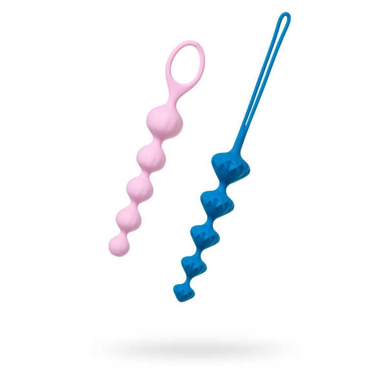 Набір анальних намиста Satisfyer Beads Colored (м'ята упаковка)
