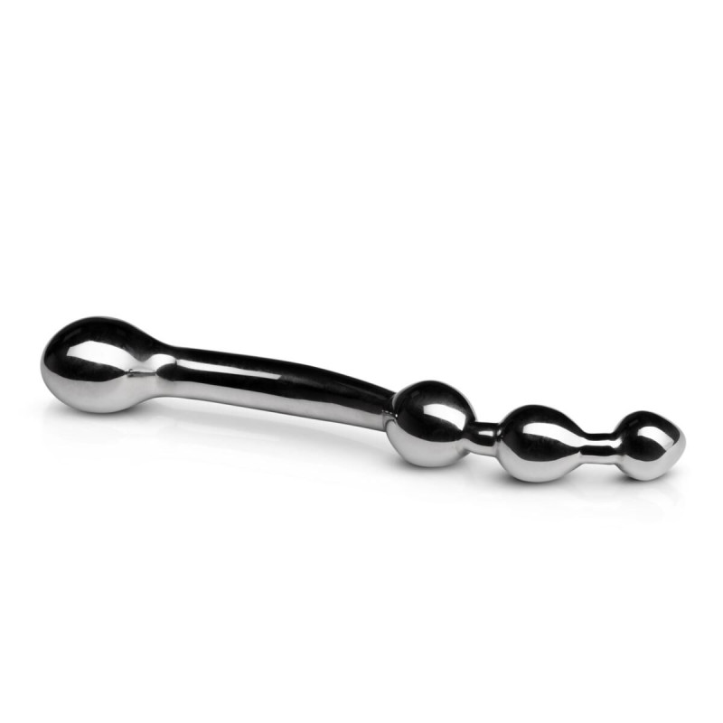 Металевий анально-вагінальний стимулятор Sinner Gear Unbendable Metal Anal Dildo