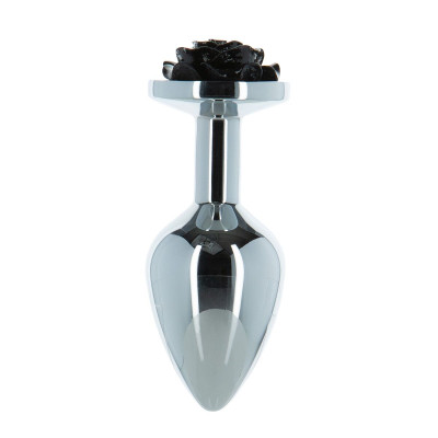 Анальна пробка Lux Active - Rose Anal Plug - Black