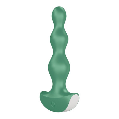Анальний стимулятор-намистини з двома моторами Satisfyer Lolli-Plug 2 (green)