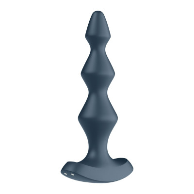 Анальний стимулятор-намистини з двома моторами Satisfyer Lolli-Plug 1 (dark teal)