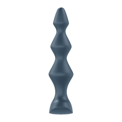 Анальний стимулятор-намистини з двома моторами Satisfyer Lolli-Plug 1 (dark teal)