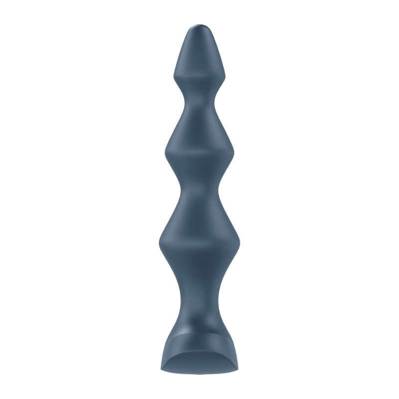 Анальний стимулятор-намистини з двома моторами Satisfyer Lolli-Plug 1 (dark teal)