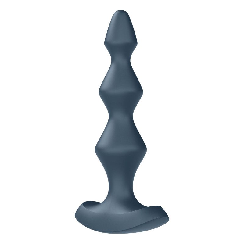 Анальний стимулятор-намистини з двома моторами Satisfyer Lolli-Plug 1 (dark teal)