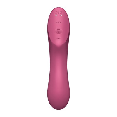 Вакуумний вібратор Satisfyer Curvy Trinity 3 Red