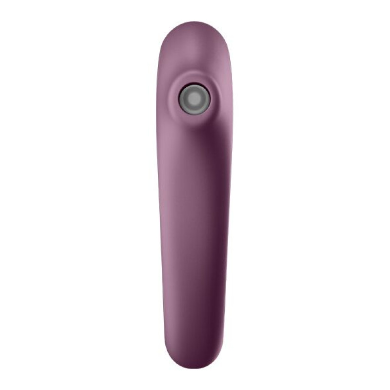 Вакуумний вібратор Satisfyer Dual Kiss Wine Red