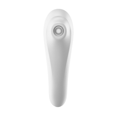Смарт-вібратор та вакуумний стимулятор 2в1 Satisfyer Dual Pleasure білий