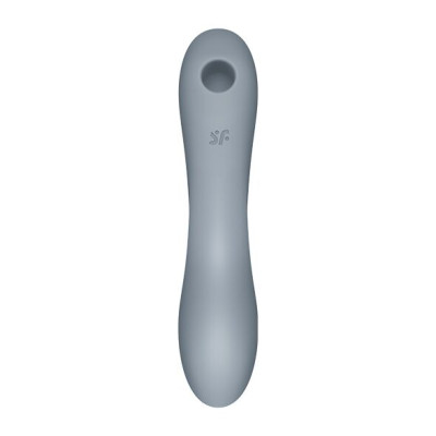 Вакуумний вібратор Satisfyer Curvy Trinity 3 BlueGrey