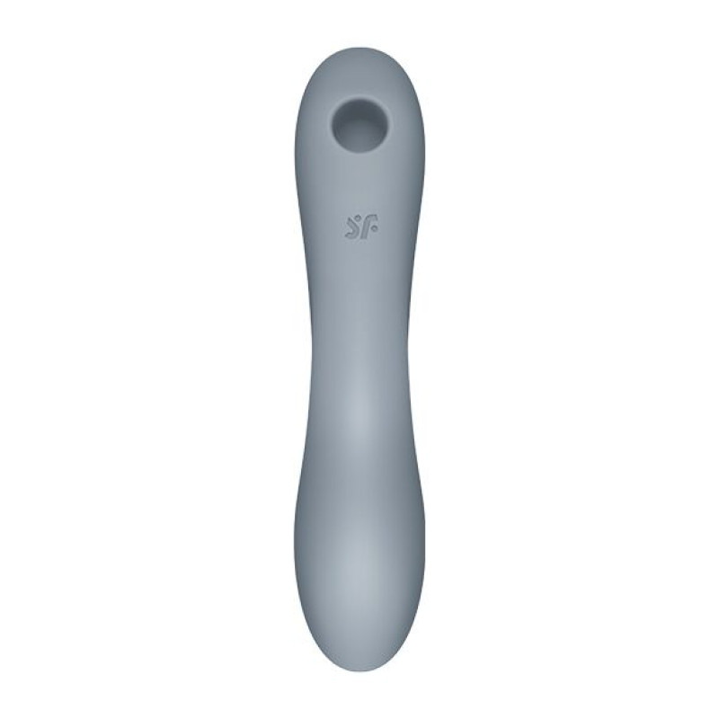 Вакуумний вібратор Satisfyer Curvy Trinity 3 BlueGrey