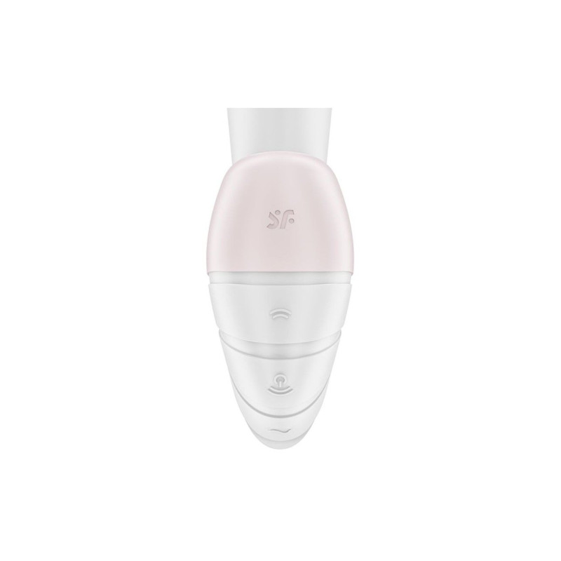 Вакуумний вібратор Satisfyer Supernova білий, 2 положення стовбура