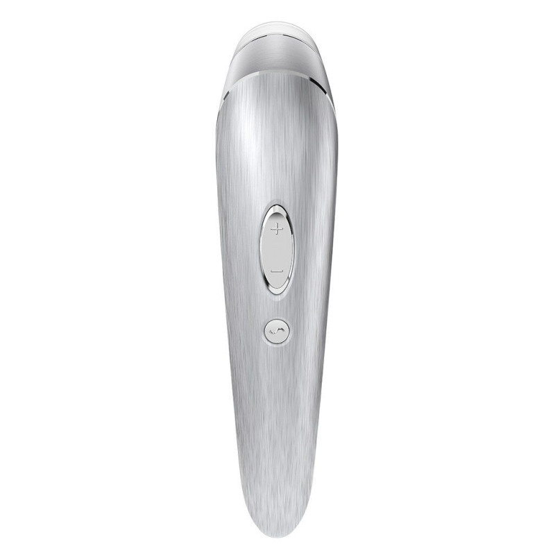 Люксовий вакуумний стимулятор Satisfyer Luxury High Fashion (вручну полірований алюміній)