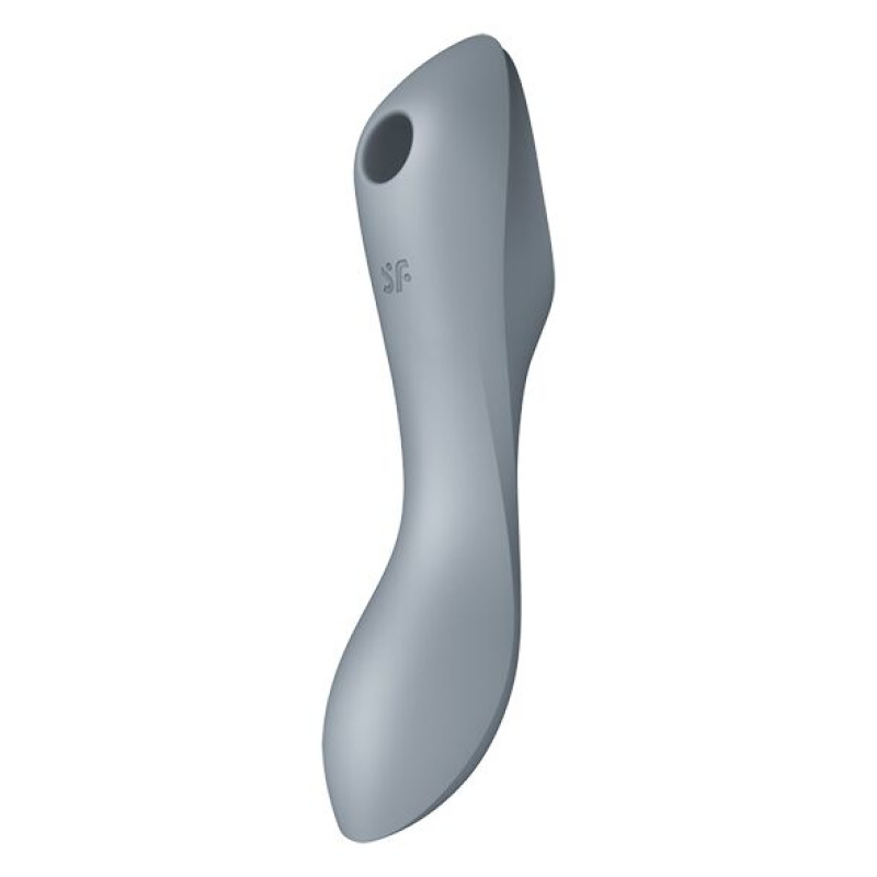 Вакуумний вібратор Satisfyer Curvy Trinity 3 BlueGrey