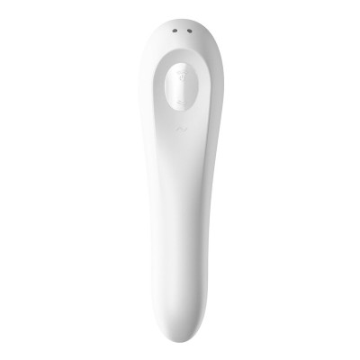 Смарт-вібратор та вакуумний стимулятор 2в1 Satisfyer Dual Pleasure білий