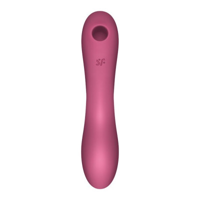 Вакуумний вібратор Satisfyer Curvy Trinity 3 Red