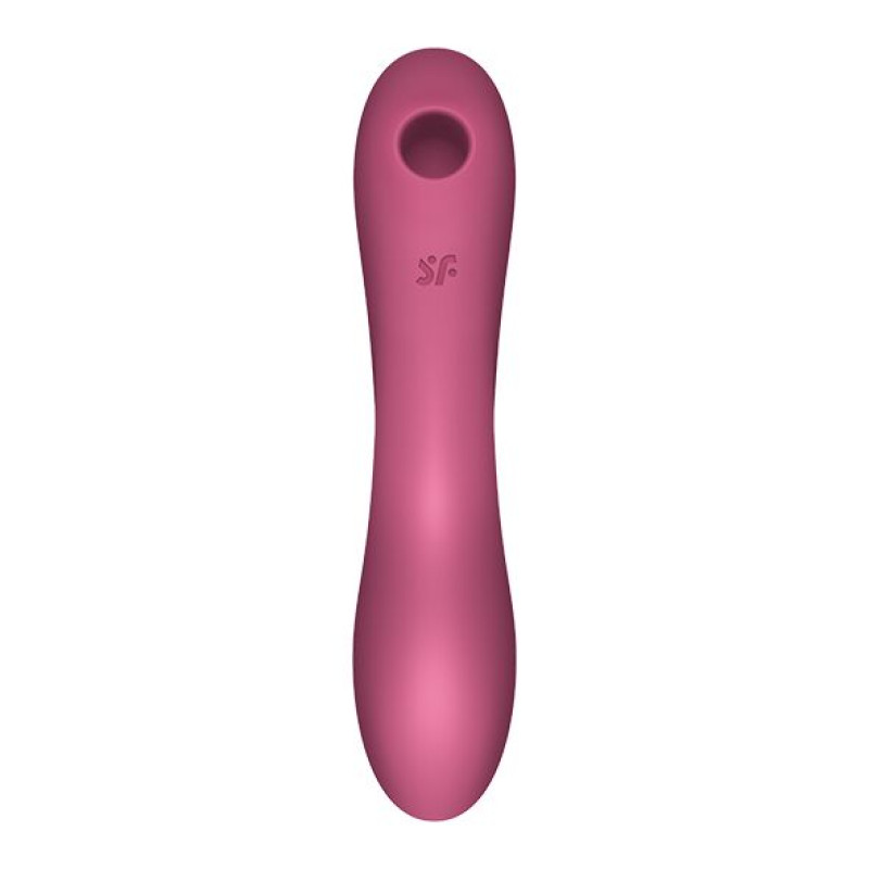 Вакуумний вібратор Satisfyer Curvy Trinity 3 Red