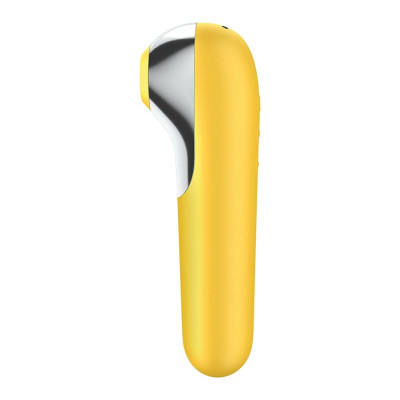 Смарт вібратор і вакуумний стимулятор 2 в 1 Satisfyer Dual Love Yellow