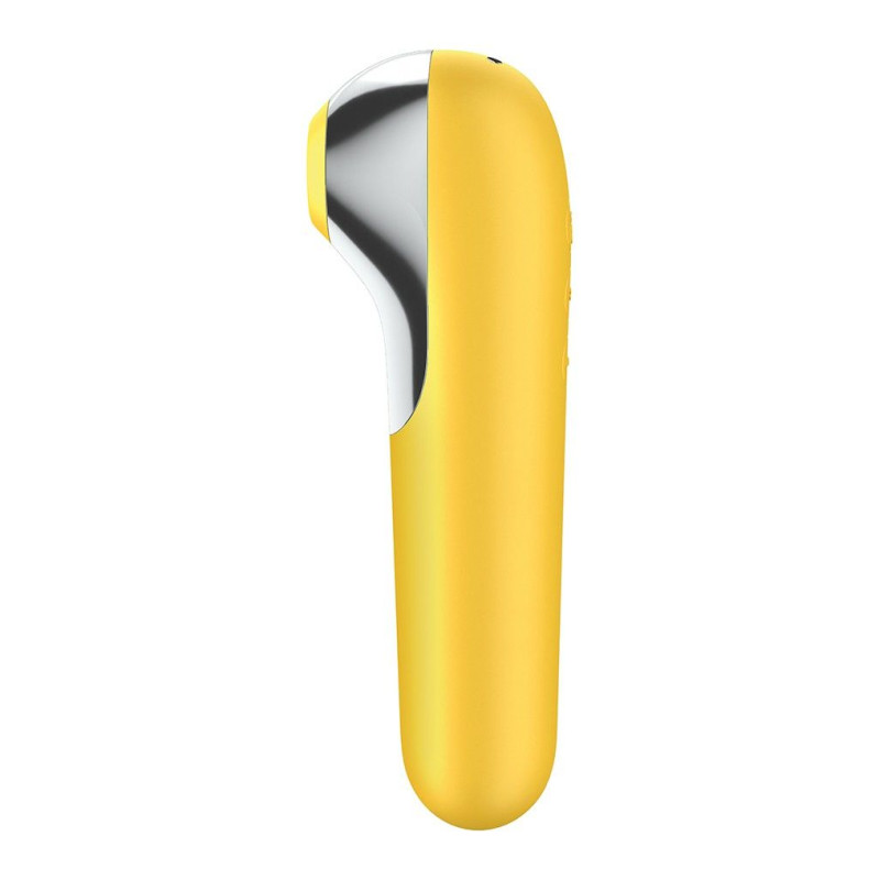 Смарт вібратор і вакуумний стимулятор 2 в 1 Satisfyer Dual Love Yellow