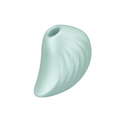Вакуумний кліторальний стимулятор Satisfyer Pearl Diver Mint, з вібрацією