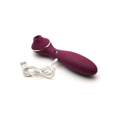 Вакуумний вібратор KISSTOY Polly Plus Violet