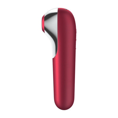 Смарт вібратор і вакуумний стимулятор 2 в 1 Satisfyer Dual Love Pink