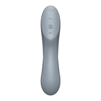 Вакуумний вібратор Satisfyer Curvy Trinity 3 BlueGrey