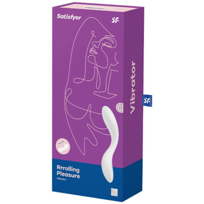 Вібратор Satisfyer Rrrolling Pleasure White