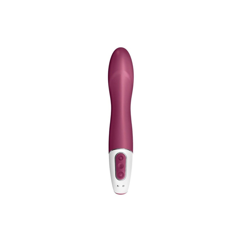 Смарт вібратор точки G Satisfyer Big Heat із функцією підігріву