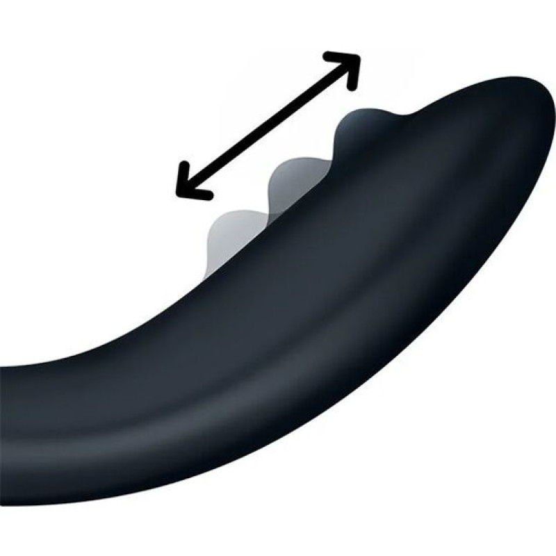 Вібратор із перловою стимуляцією точки G Satisfyer Rrrolling Explosion Black