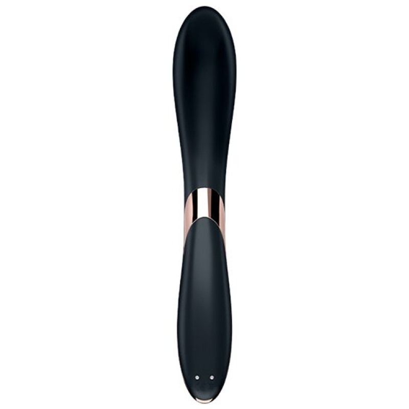 Вібратор із перловою стимуляцією точки G Satisfyer Rrrolling Explosion Black