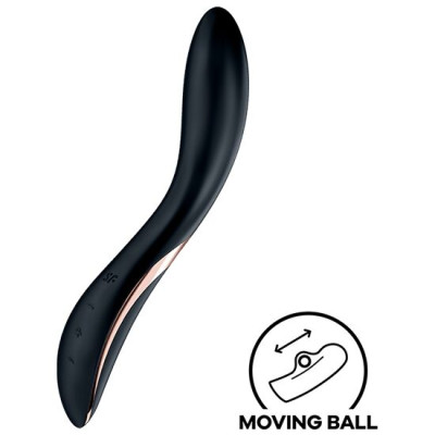 Вібратор для точки G Satisfyer Rrrolling Explosion Black Вібратор для точки G Satisfyer Rrrolling Explosion Black