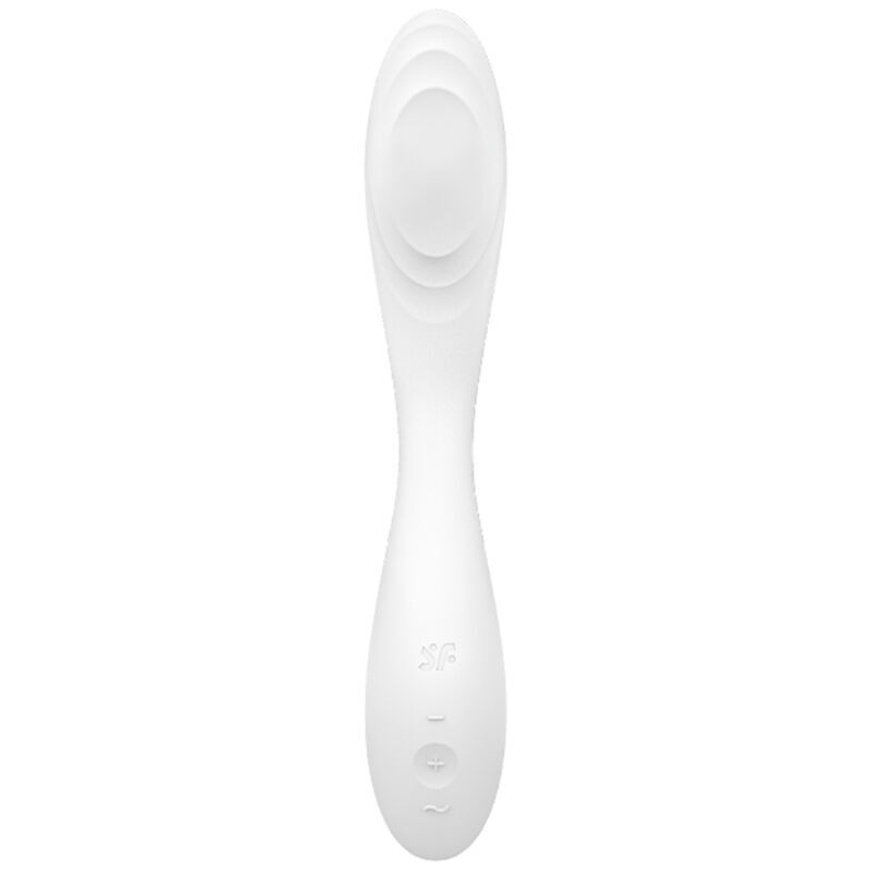 Вібратор із перловою стимуляцією точки G Satisfyer Rrrolling Pleasure White