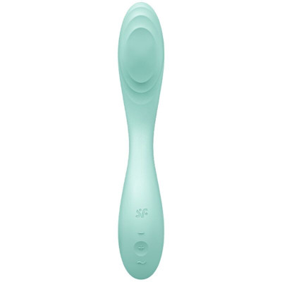 Вібратор із перловою стимуляцією точки G Satisfyer Rrrolling Pleasure Mint
