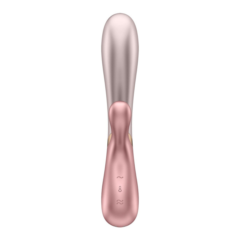 Вібратор-кролик з підігрівом Satisfyer Hot Lover Pink