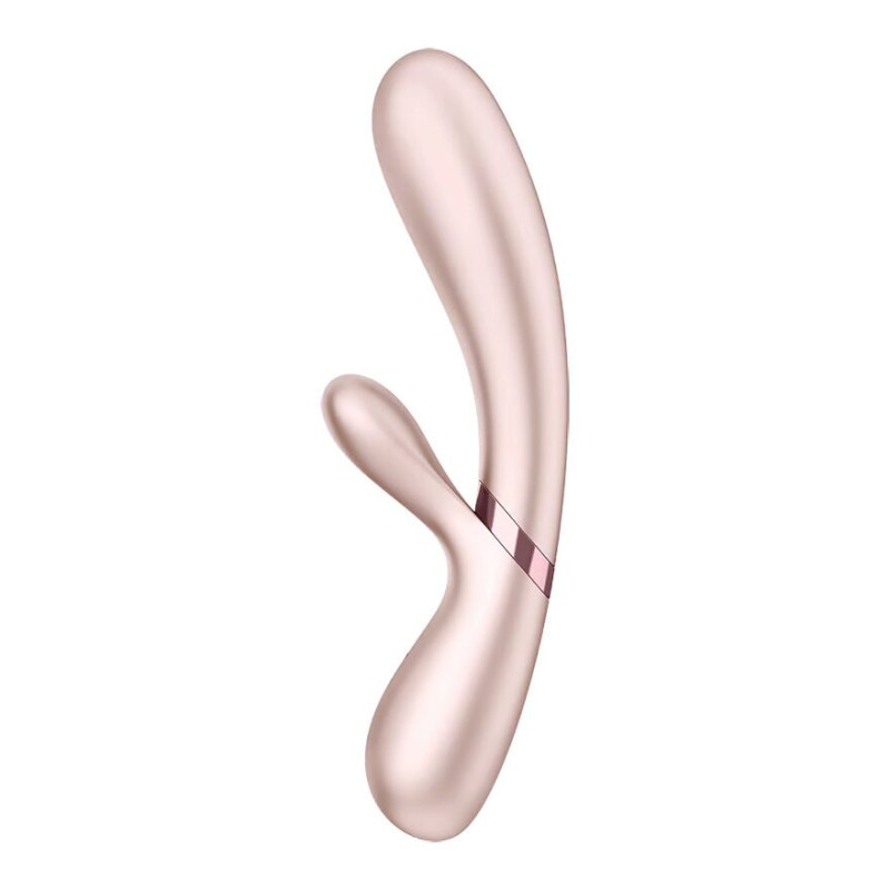 Смарт вібратор-кролик з підігрівом Satisfyer Hot Lover Nude