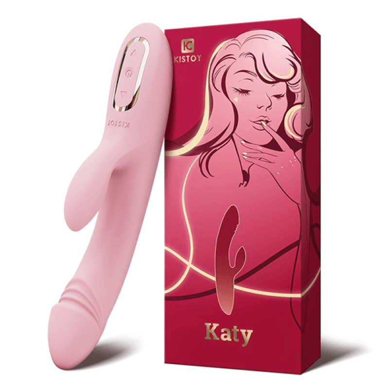 Вібратор-кролик з підігрівом KISSTOY Katy