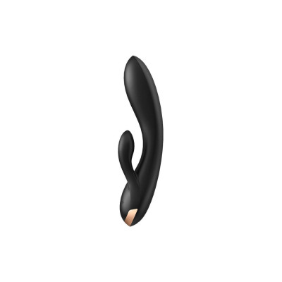 Смарт вібратор-кролик Satisfyer Double Flex Black