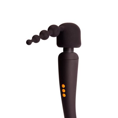 Вібромасажер з трьома насадками Pornhub Supercharge Wand Set, потужний