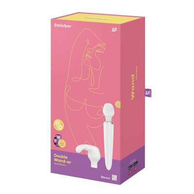 Вібромассажер Satisfyer Double Wand-er