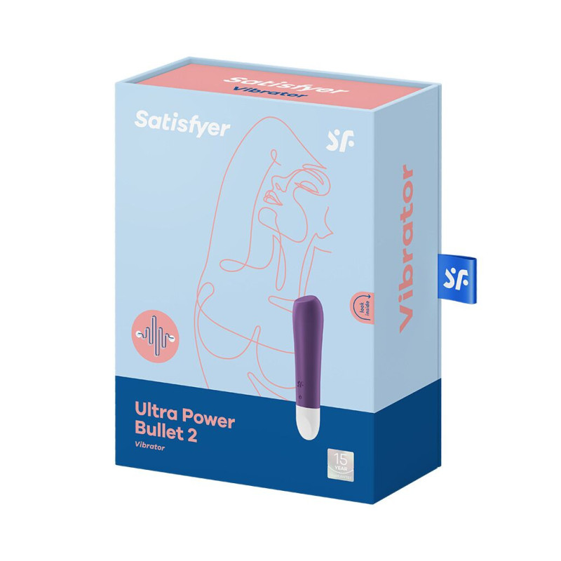 Вібратор для клітора Ultra Power Bullet 2 Violet