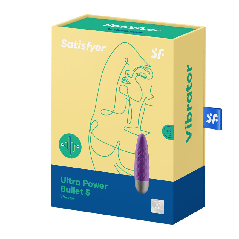 Вібратор для клітора Ultra Power Bullet 5 Violet