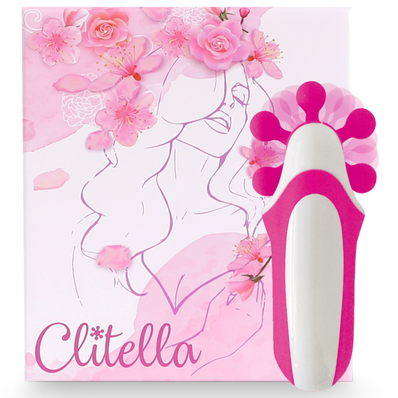 Стимулятор з імітацією оральных ласк FeelzToys - Clitella Oral Clitoral Stimulator Pink