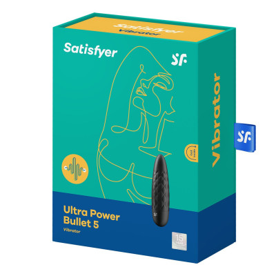 Вібратор для клітора Ultra Power Bullet 5 Black
