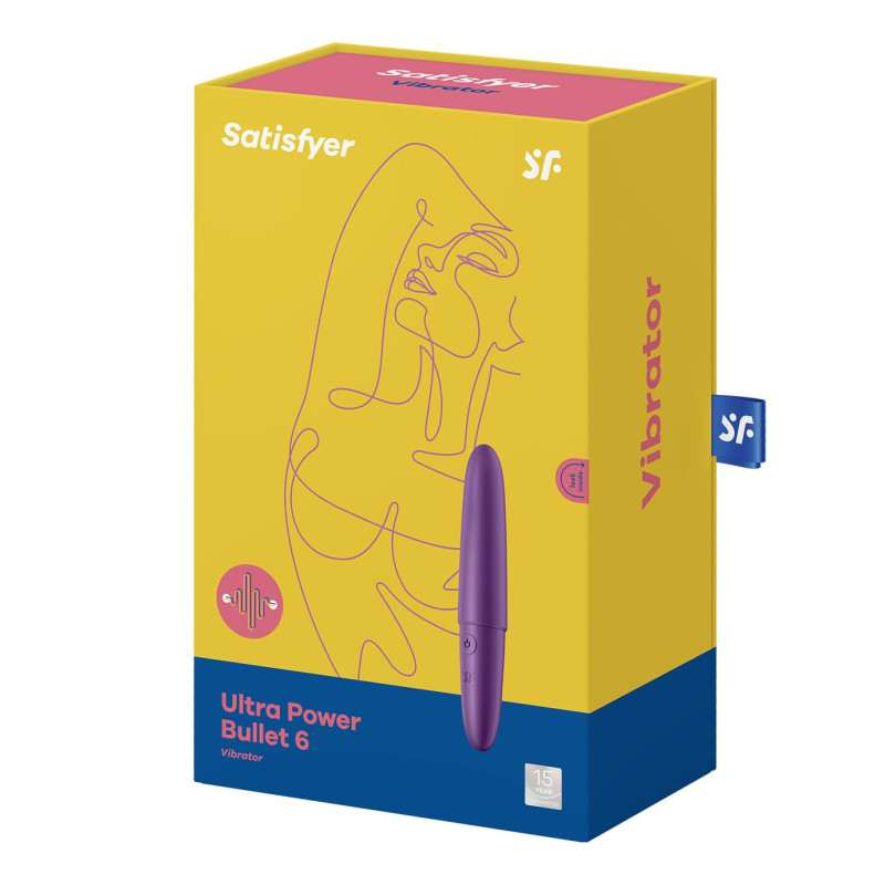 Вібратор для клітора Ultra Power Bullet 6 Violet