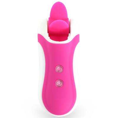 Стимулятор з імітацією оральных ласк FeelzToys - Clitella Oral Clitoral Stimulator Pink